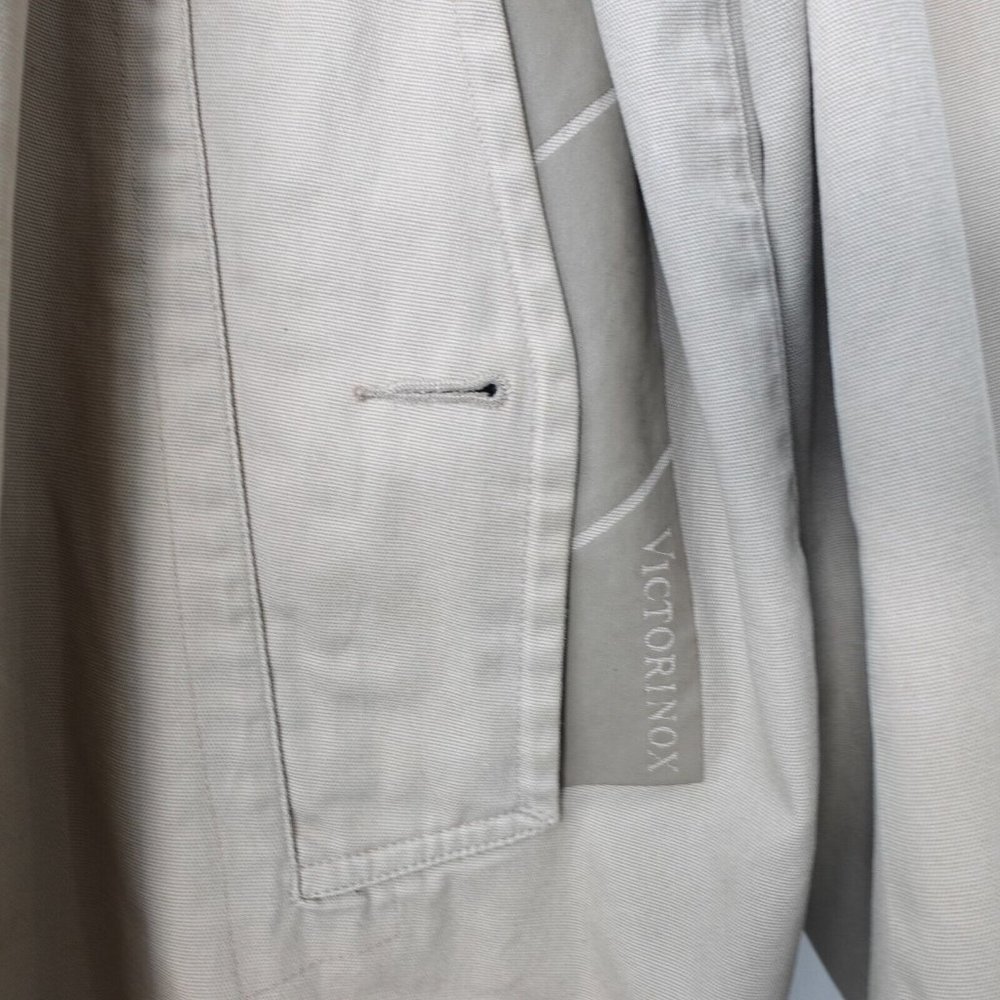 Neutral Granpacore Jacket Men L Tan Chore Utility Barn Field Vintage VICTORINOX - Picture 15 of 16